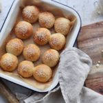 Mediterranean Cheese Stuffed Bread Rolls