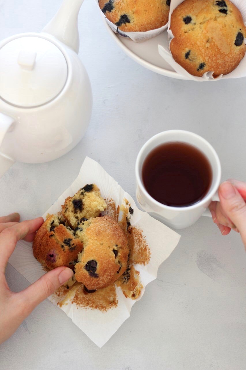 Secret Recipe Revealed Department Store Blueberry Muffins at home